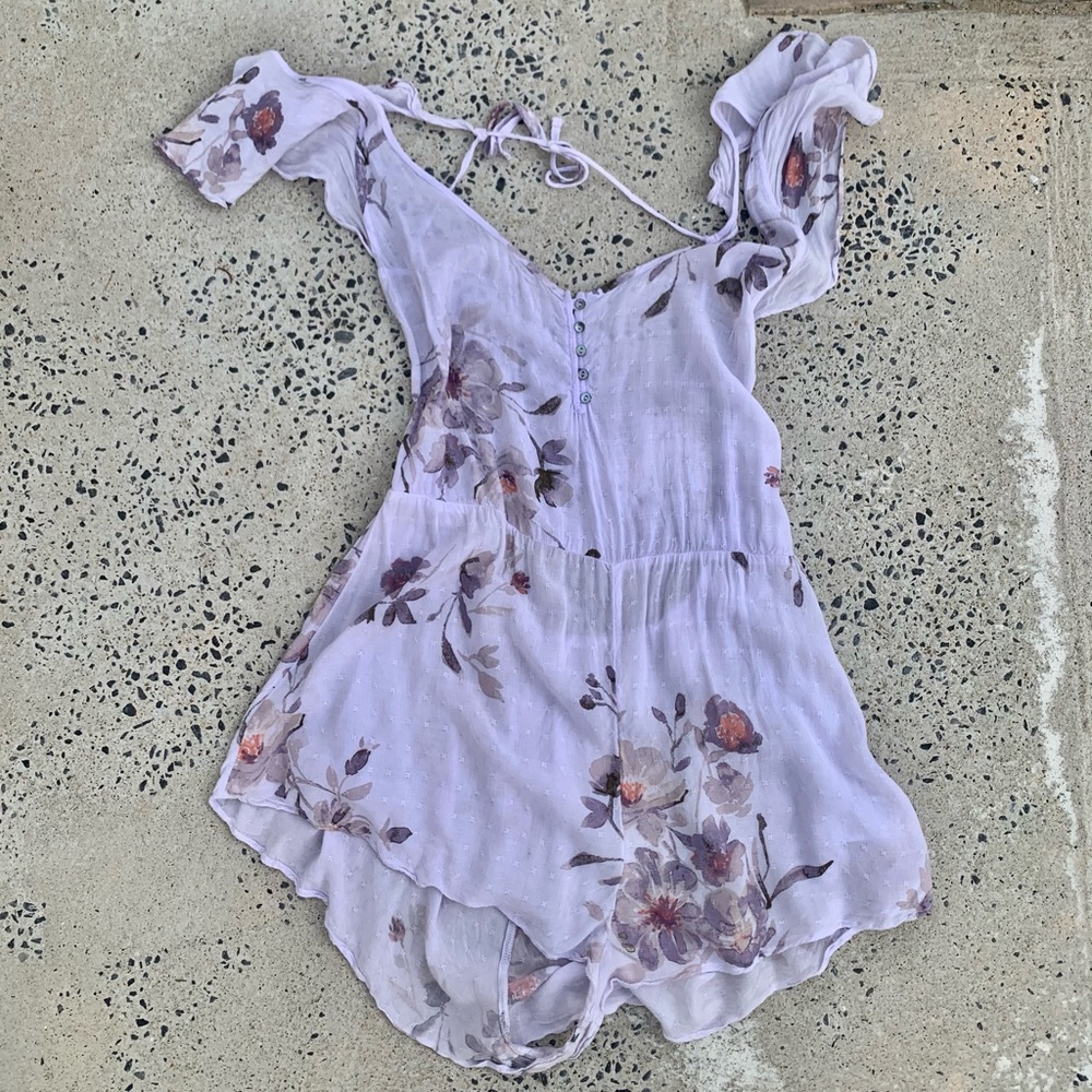 Urban Outfitters Lilac Romper $4.99 SHIPPING!!